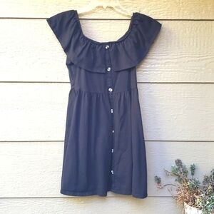 ASOS DESIGN mini button through sundress with tiered skirt 8